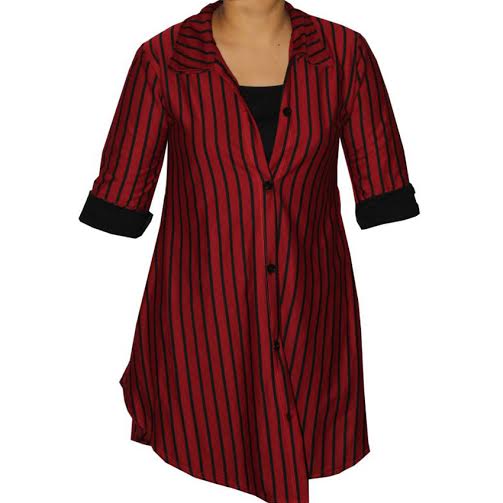 Red Women's Shirts